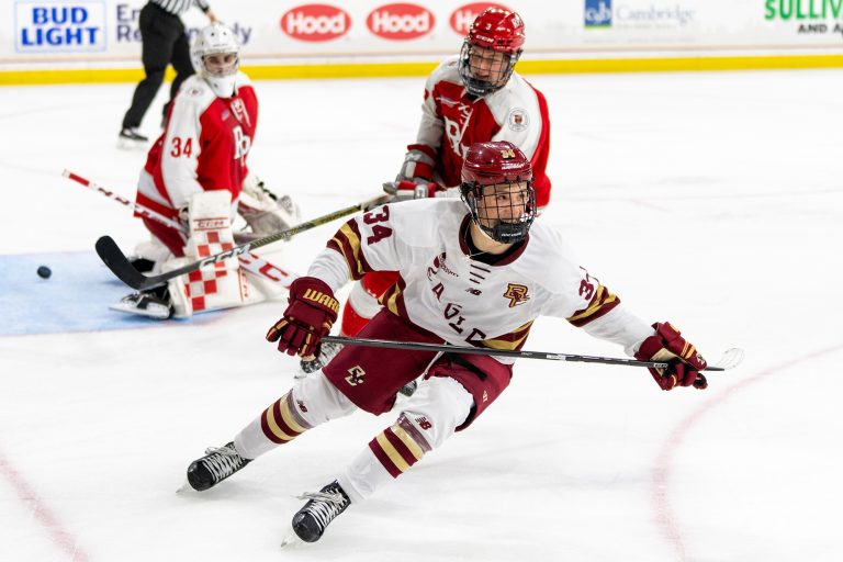 Perreault’s Three-Point Night Leads Boston College Win